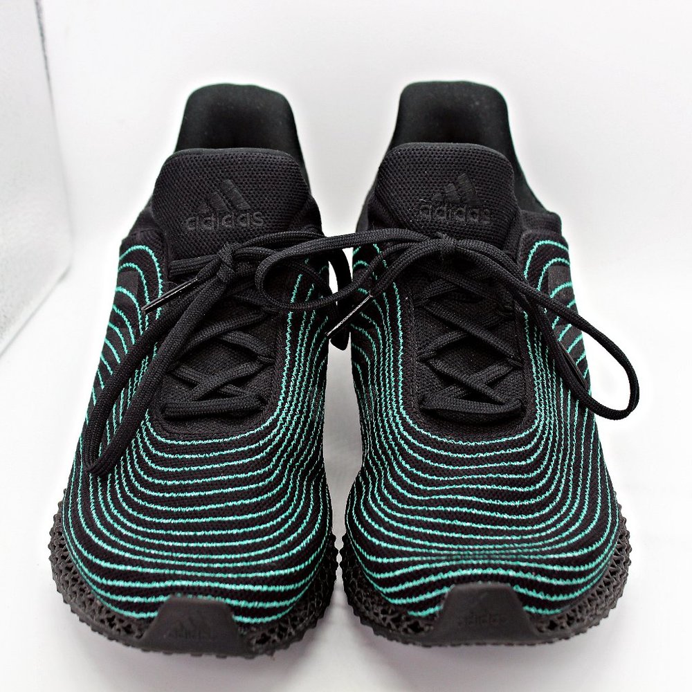 Adidas Ultra 4D Uncaged Parley Black Green Spirit Sz 11 ART #FX2434